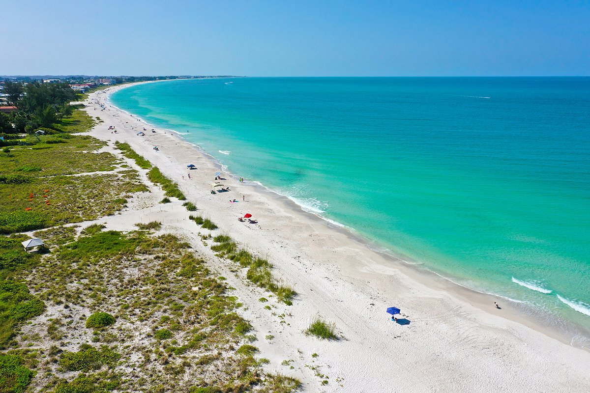 Which beach has the clearest water in Florida?